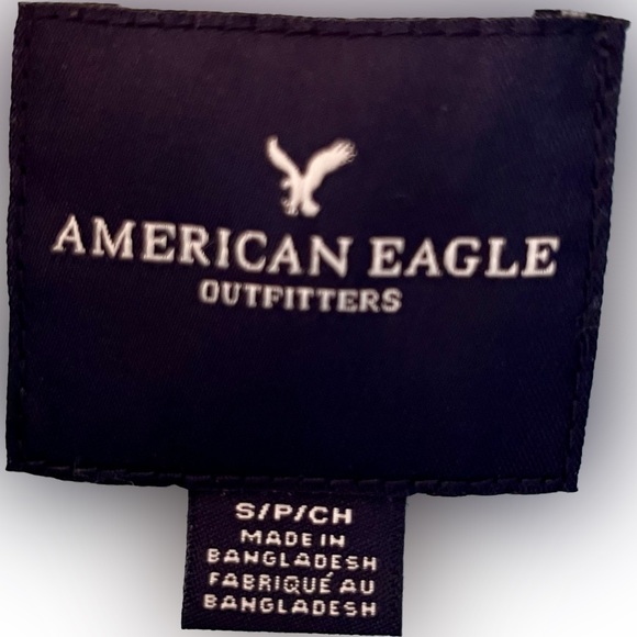 American Eagle Long Sleeve Button Up. Size Men’s S. Color Green. - Picture 3 of 3